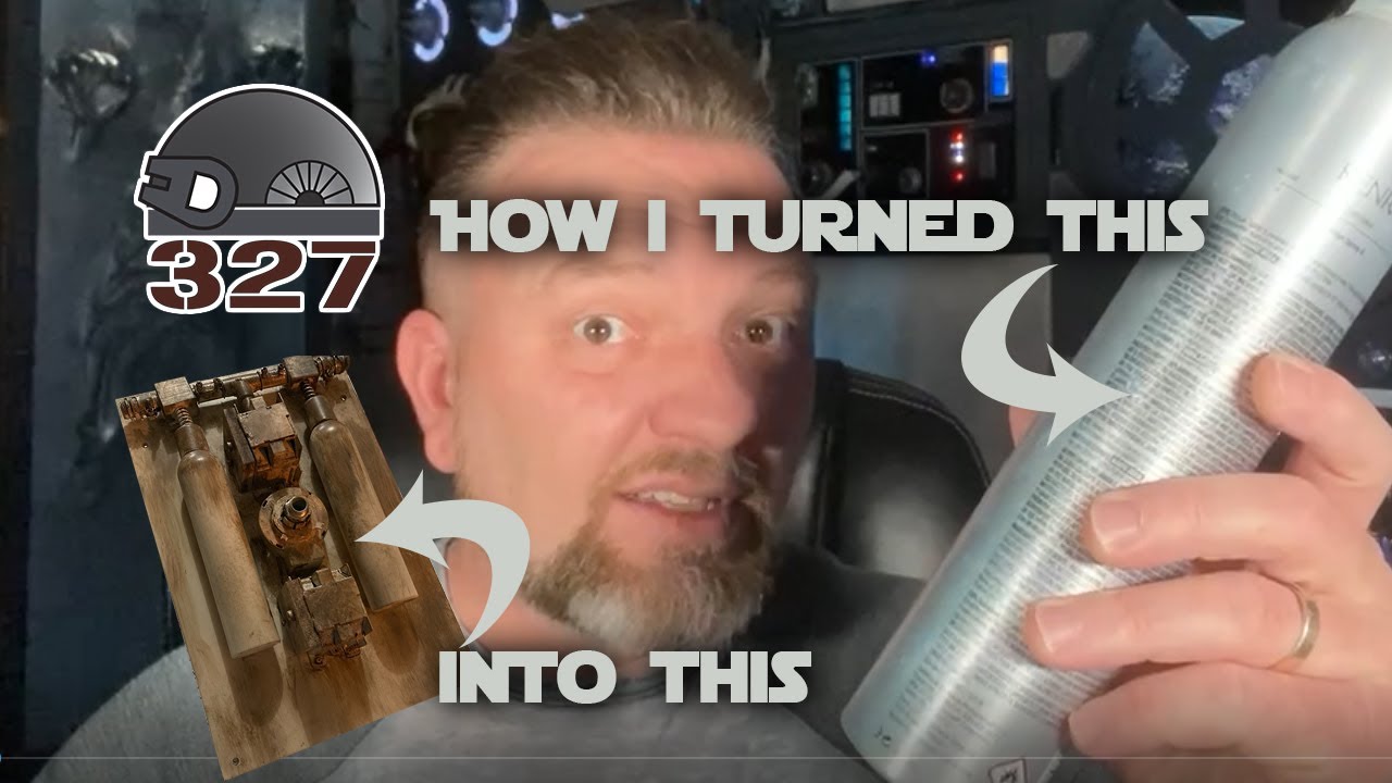 Galaxy's Edge Panel out of Trash and left over parts