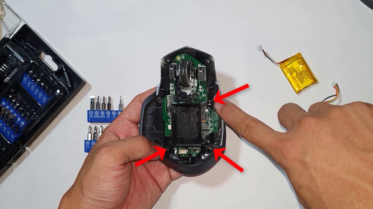 Replace/Upgrade Battery on MX Master 2S