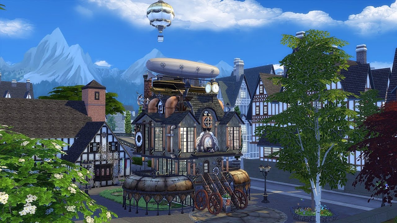 THE SIMS 4 || Steampunk House 🎩 || Frau Engel