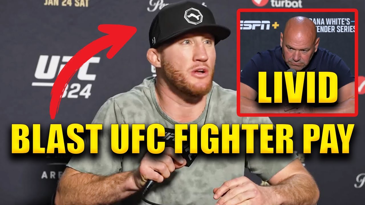 Justin Gaethje Calls Out Dana White Over Fighter Pay After Paramount Deal