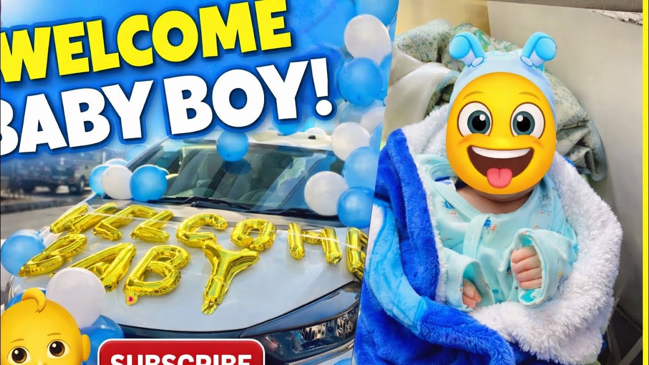 Vlog-07 Welcome baby boy 👶❤️🧸