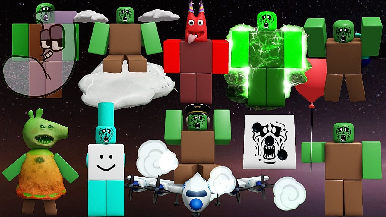 FIND the ZOMBIE MORPHS *How to get ALL 10 NEW Zombie Morphs and Badges* PART 10! Roblox