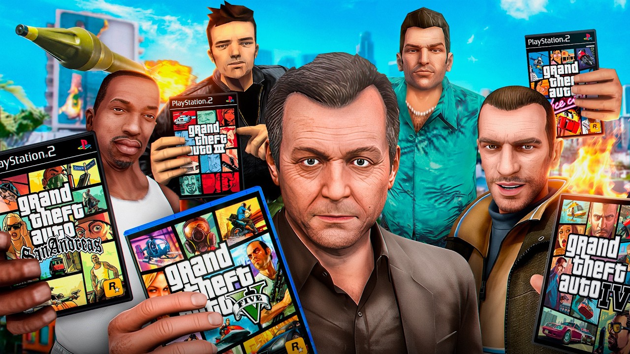 لعبت المهمة الأخيرة في كل ألعاب GTA !