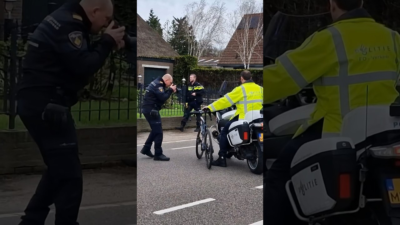 Motoragent rijdt wielrenner aan bij spoedmelding