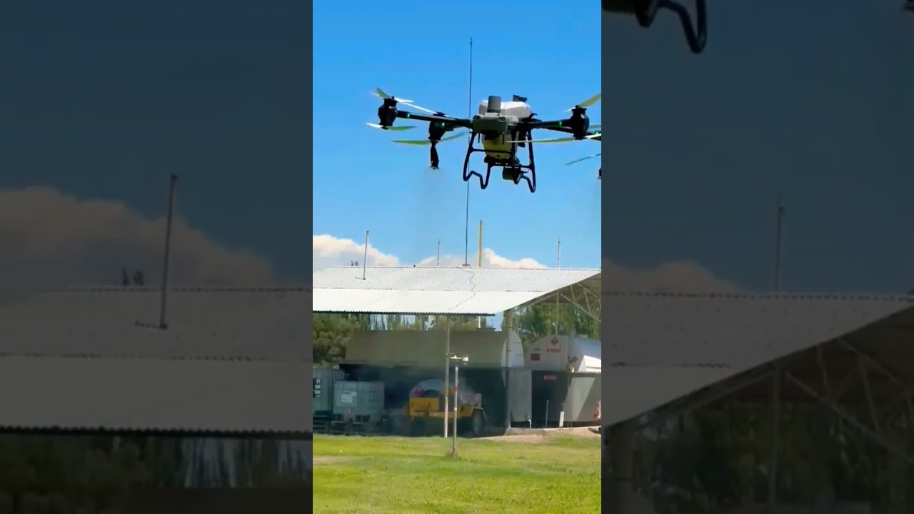 Drone agricultura DJI Agras T50. #argentina #agricultura #fumigacion #dji