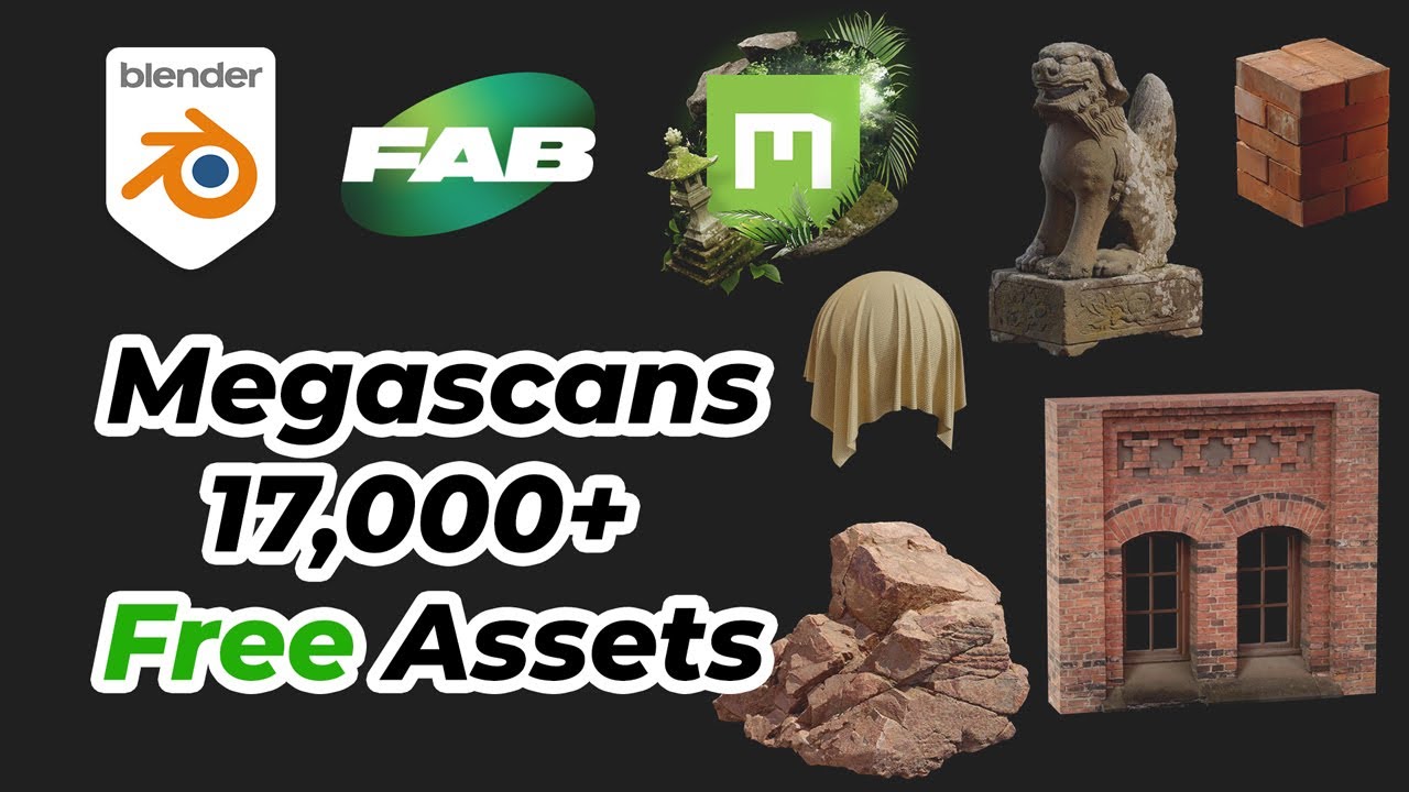 Megascans Free Assets - Tutorial