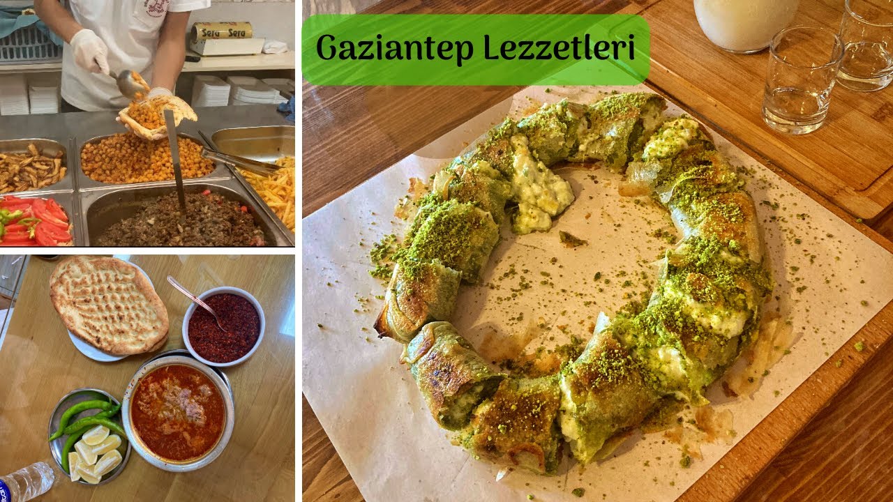 GAZİANTEP SOKAK LEZZETLERİ | Beyran, Nohut Dürüm, Katmer, Tahmis Kahvesi | TURKEY TRAVEL