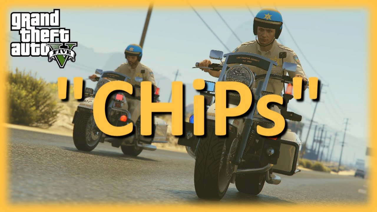 GTA V- CHiPs Inspired Chase (Cinematic)