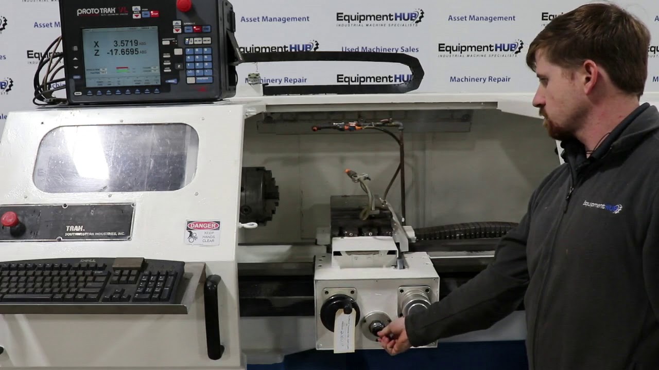 Southwestern Industries Trak TRL 1540V CNC Lathe w/ ProTrak VL Controller