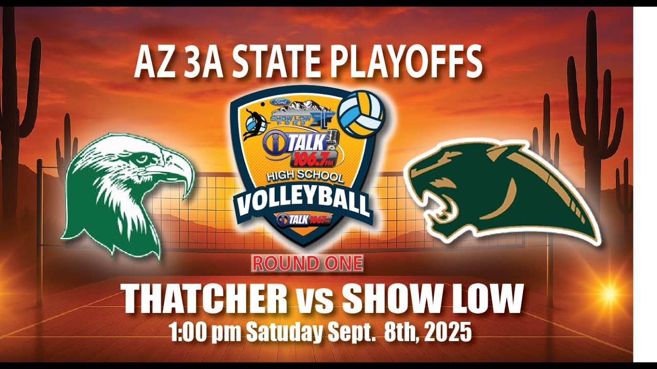 Thatcher Eagles vs Show Low Cougars AZ 3A State Playoffs Round 1 Full Game