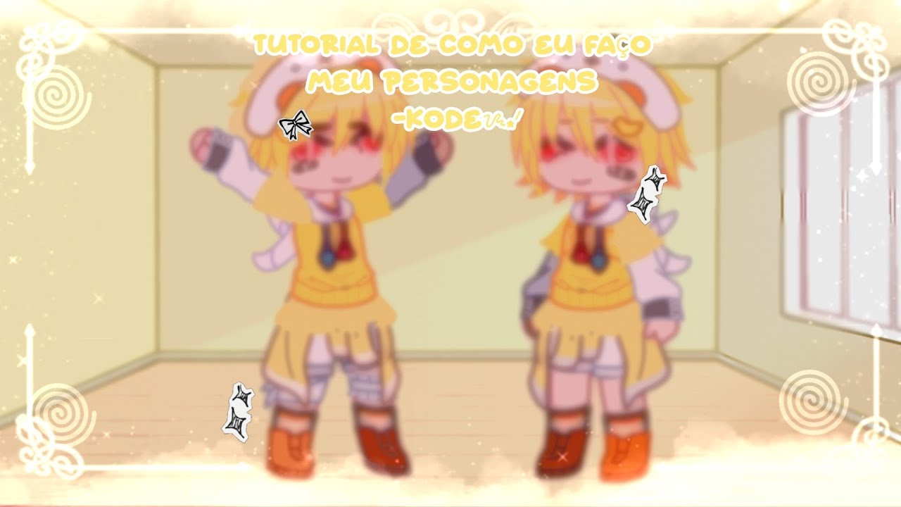 TUTORIAL DE COMO EU FAÇO MEUS PERSONAGENS!!⋮ ⌗ ┆‼️Tdba‼️⋮ ⌗ 