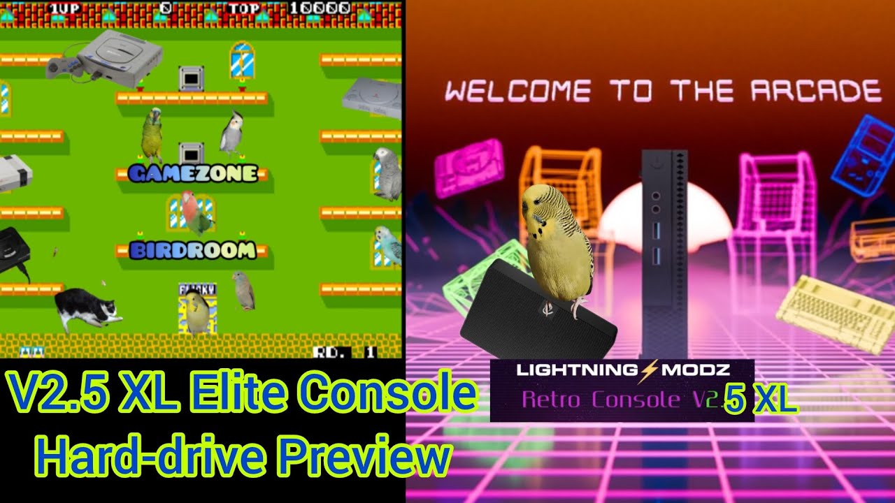 V2.5 XL Elite Console Hard-drive Preview