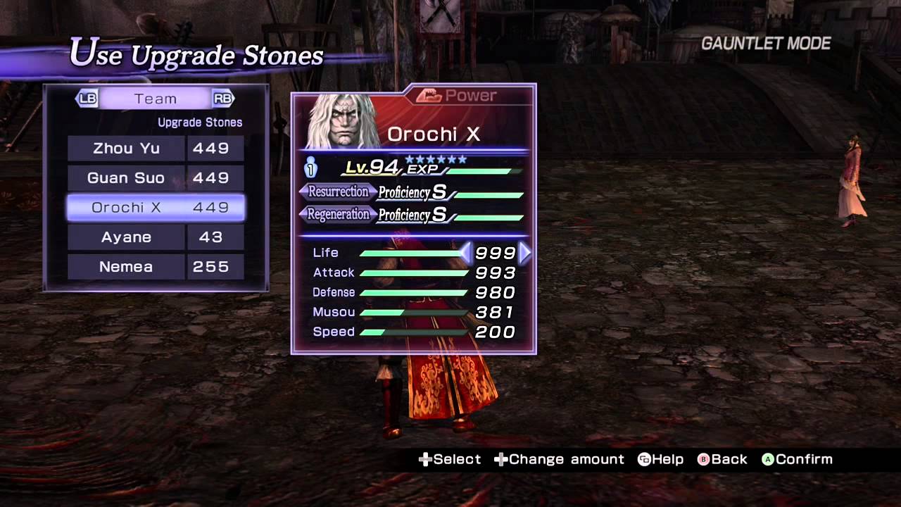 Warriors Orochi 3 Ultimate Infinite Upgrade Stones Glitch.