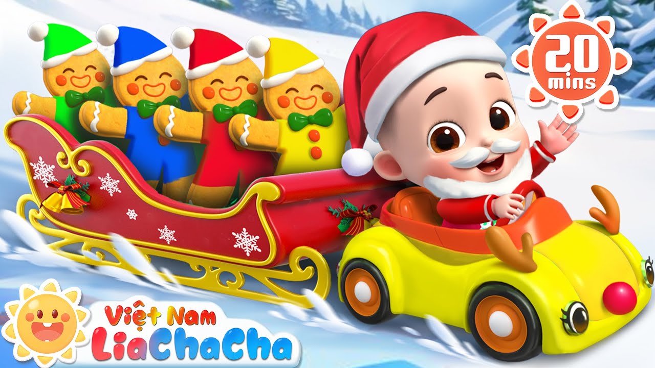 🎅 Mùa Giáng sinh vui vẻ | Trang trí bánh ngừng Noel | LiaChaCha - Ca Nhạc Thiếu Nhi Việt Nam