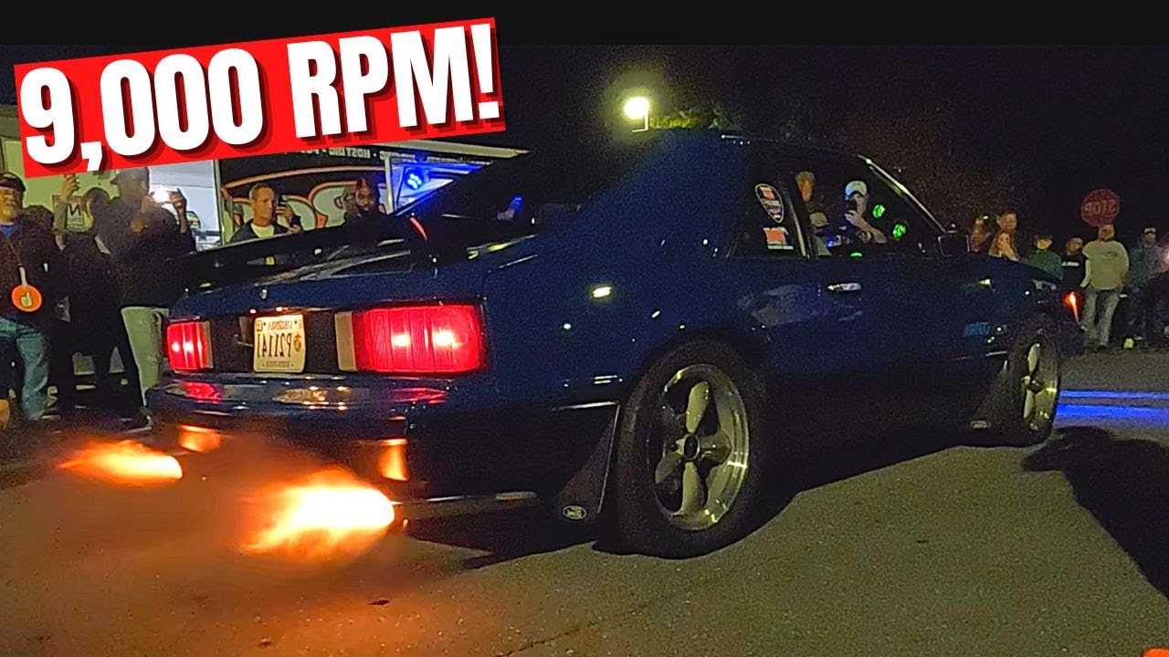 LOUDEST FoxBody EXHAUST At Foxtoberfest 2022 // Kick Off Party Day 3