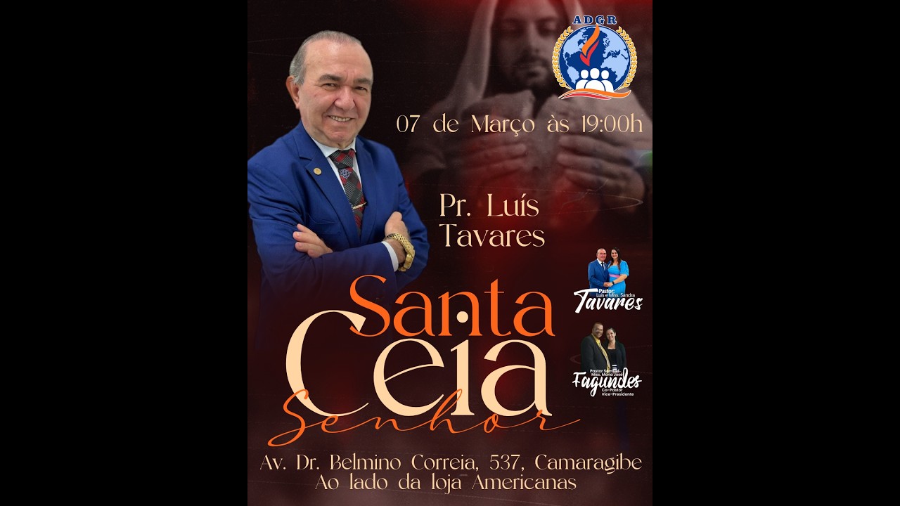 Transmissão ao vivo de Assembleia de Deus Grande Recife ADGR
