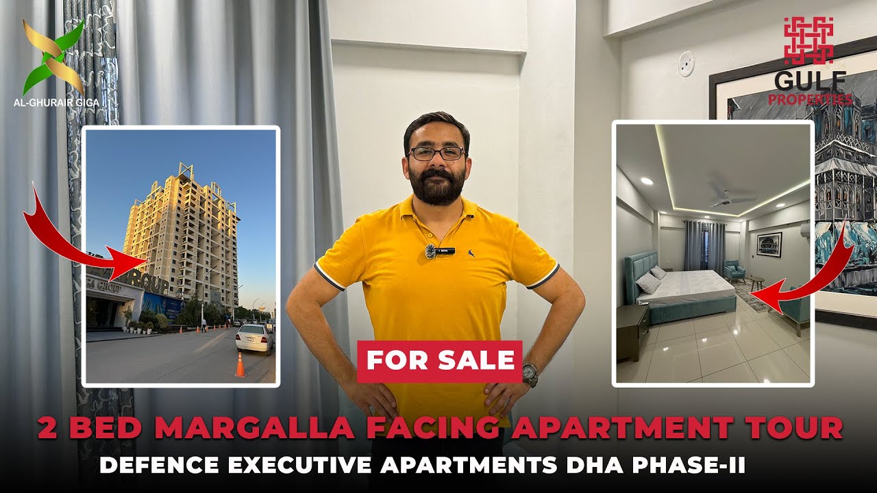 Fully Furnished Margalla Facing 2 Bed Apartment For Sale | DHA Phase 2 Islamabad