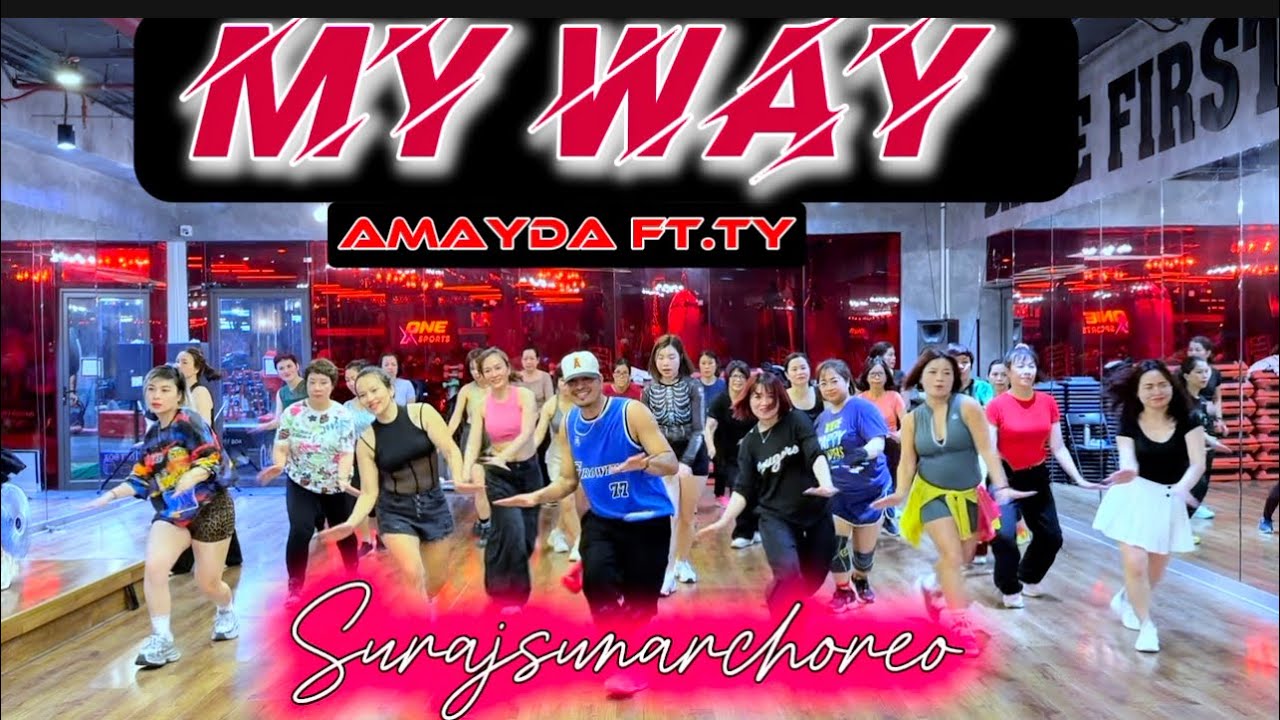 My Way _ Amayda Ft .Ty | ZumbaAfro | 🧠 Suraj Sunar 