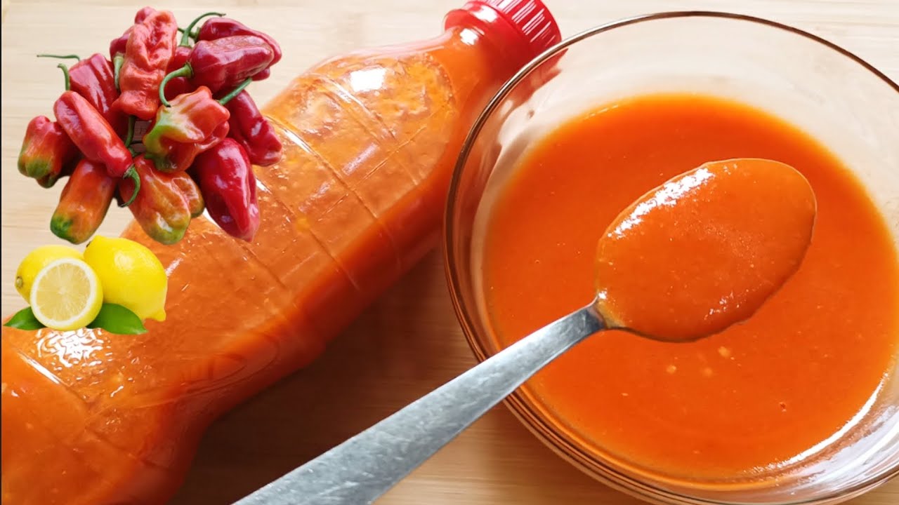 SAUCE PIMENTÉE AU CITRON 💯 COMORIENNE POUR GRILLADES ... #Roukianass