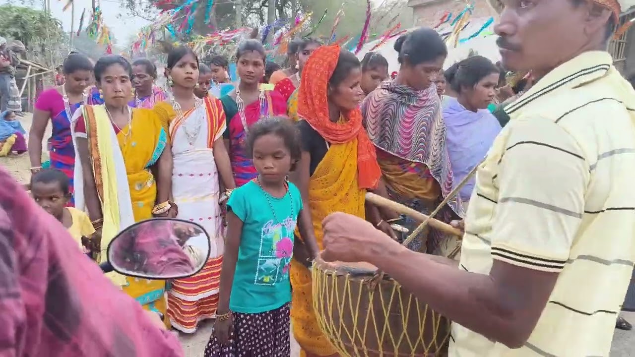 झारखंड माताडीह साहिबगंज मंडरो का सोहराय आदिवासी समाज का पर्व 