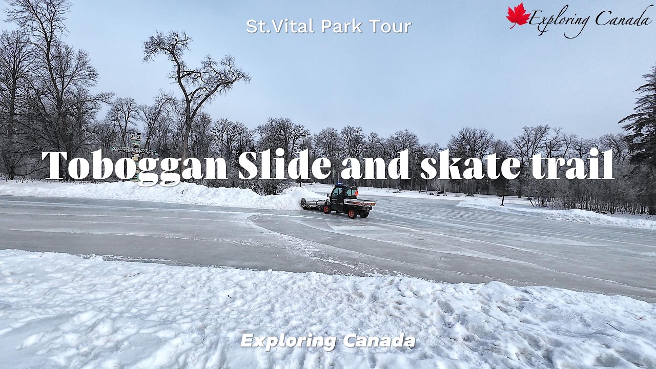 St.Vital tour: Toboggan Slide and Duck Pond Skate Trail