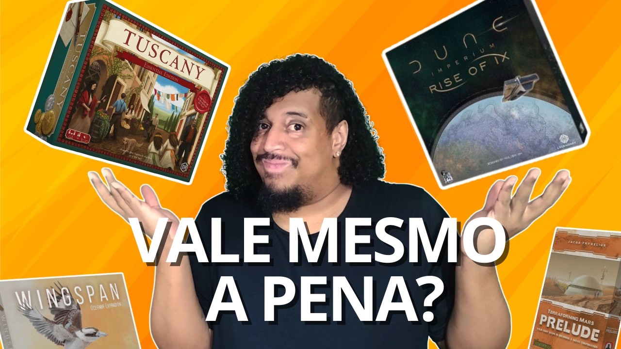 Expansões de Board Game VALEM A PENA?