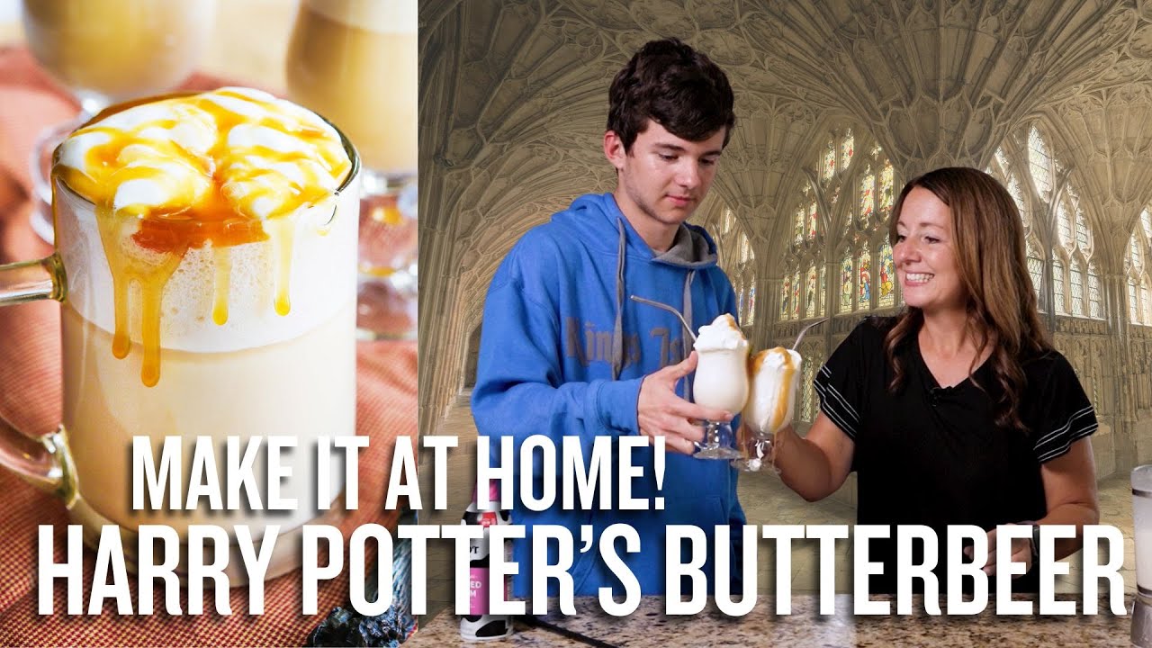 🪄 MAGICAL Homemade Harry Potter Butterbeer Recipe!
