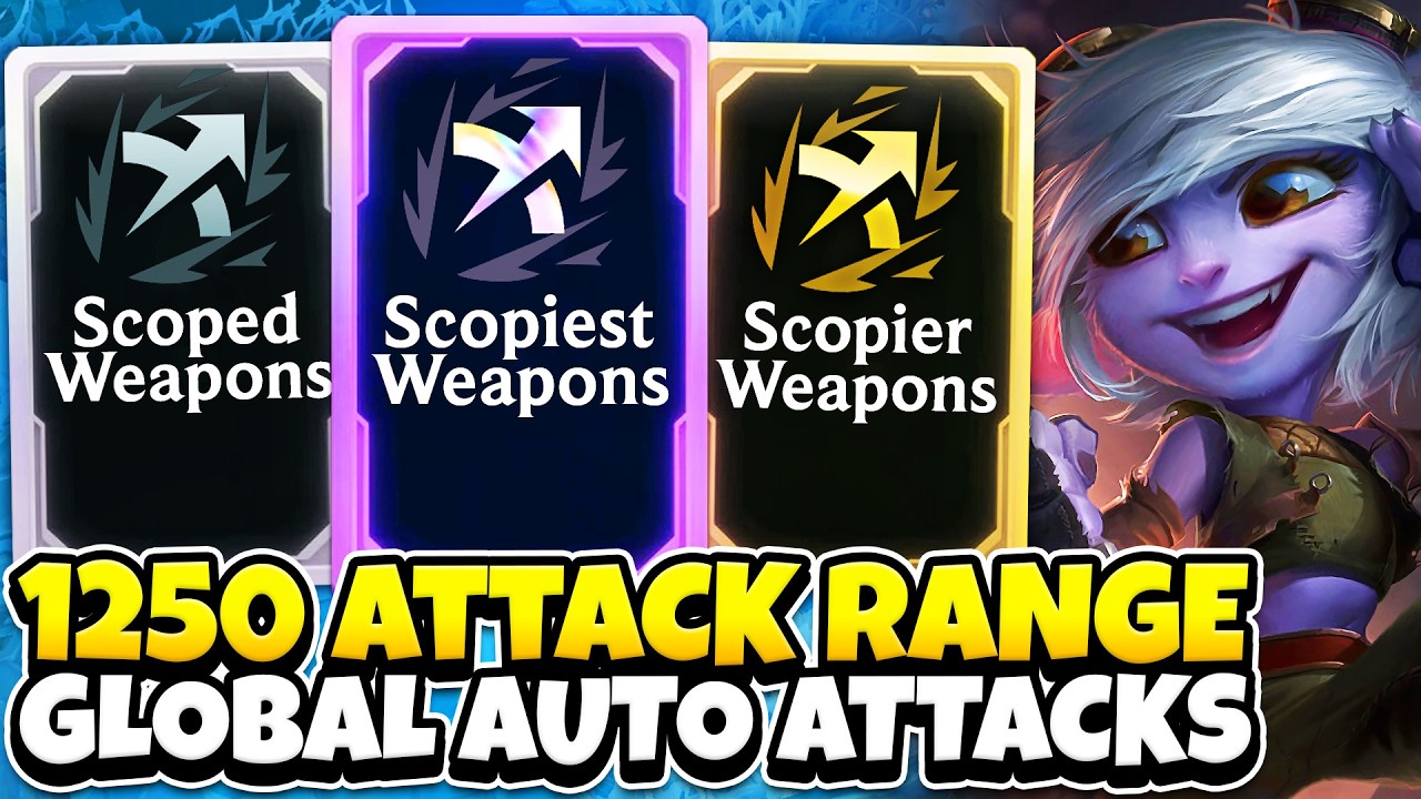 Max Possible Range: 1,250 Range Tristana - All 3 Scoped Weapons | ARAM Mayhem