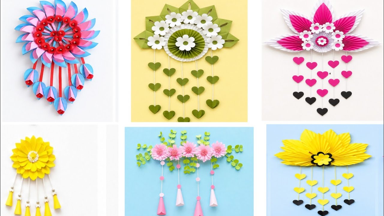 Unique Wall Hanging / Paper Craft For Home Decoration / Easy Wall Hanging / DIY Wall Decor 