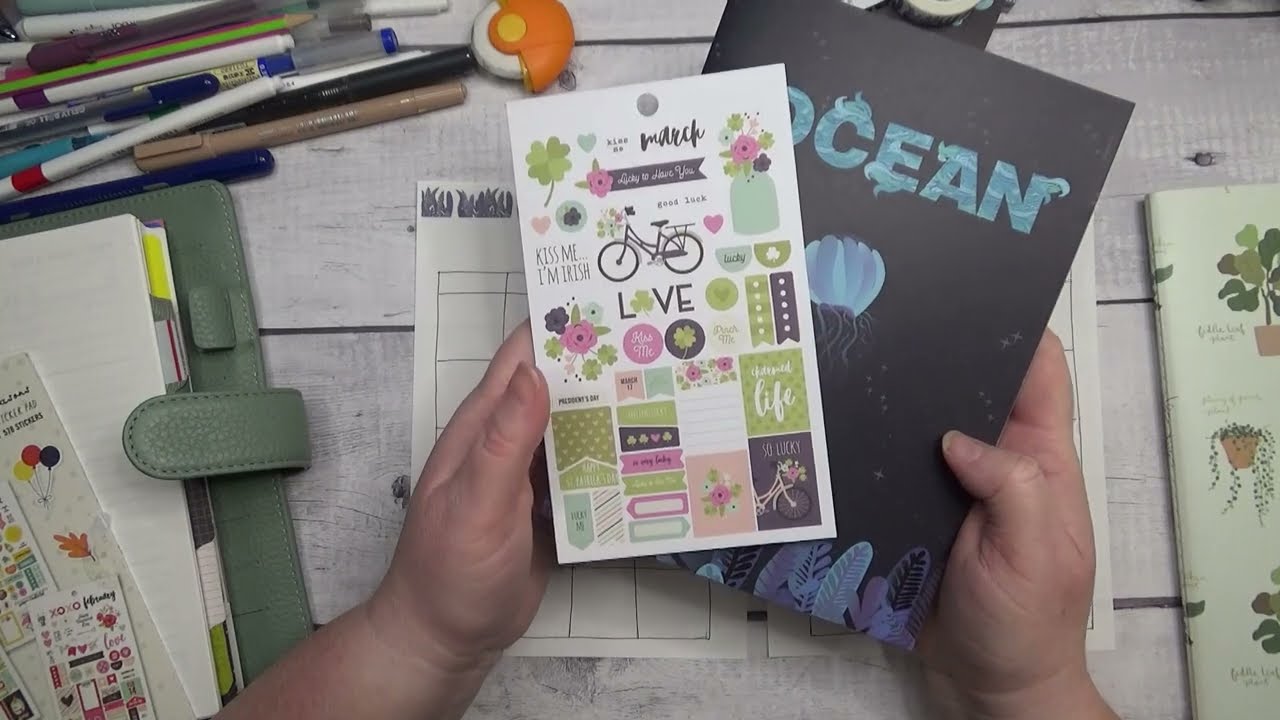 March 2023 Plan with Me -  A5 Filofax Norfolk