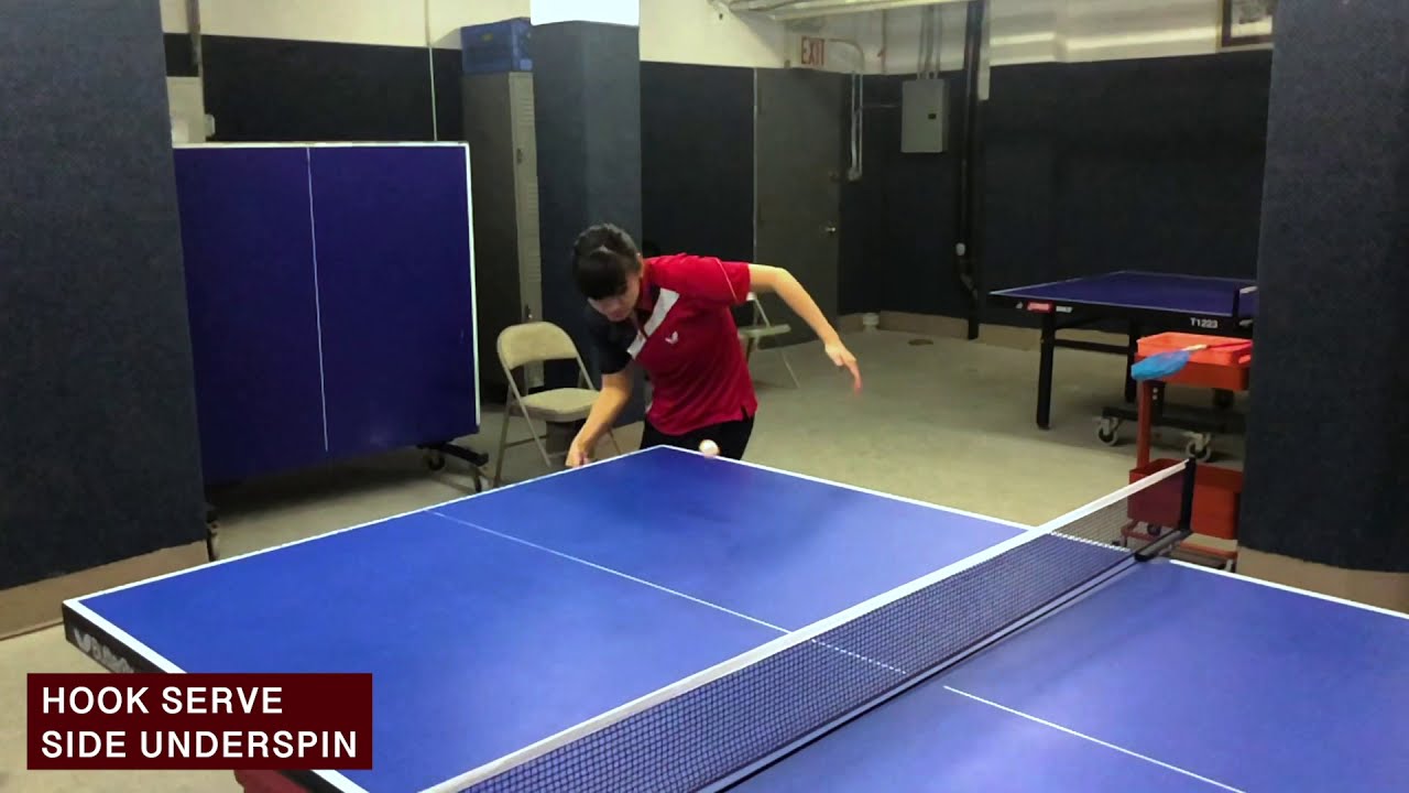 The Hook Serve - Slow Motion
