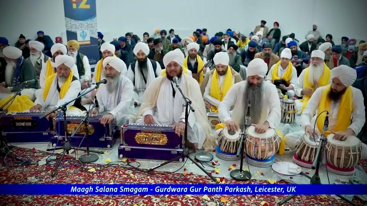Bhai Sahib Bhai Anhadraj Singh Ji Kirtan and Anmol Bachan UK Leicester
