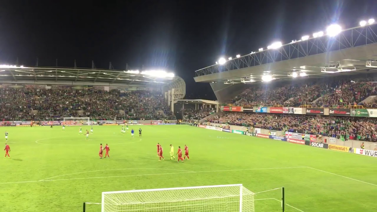 Sweet Caroline @ Windsor Park Northern Ireland vs Czech Republic 4/9/17