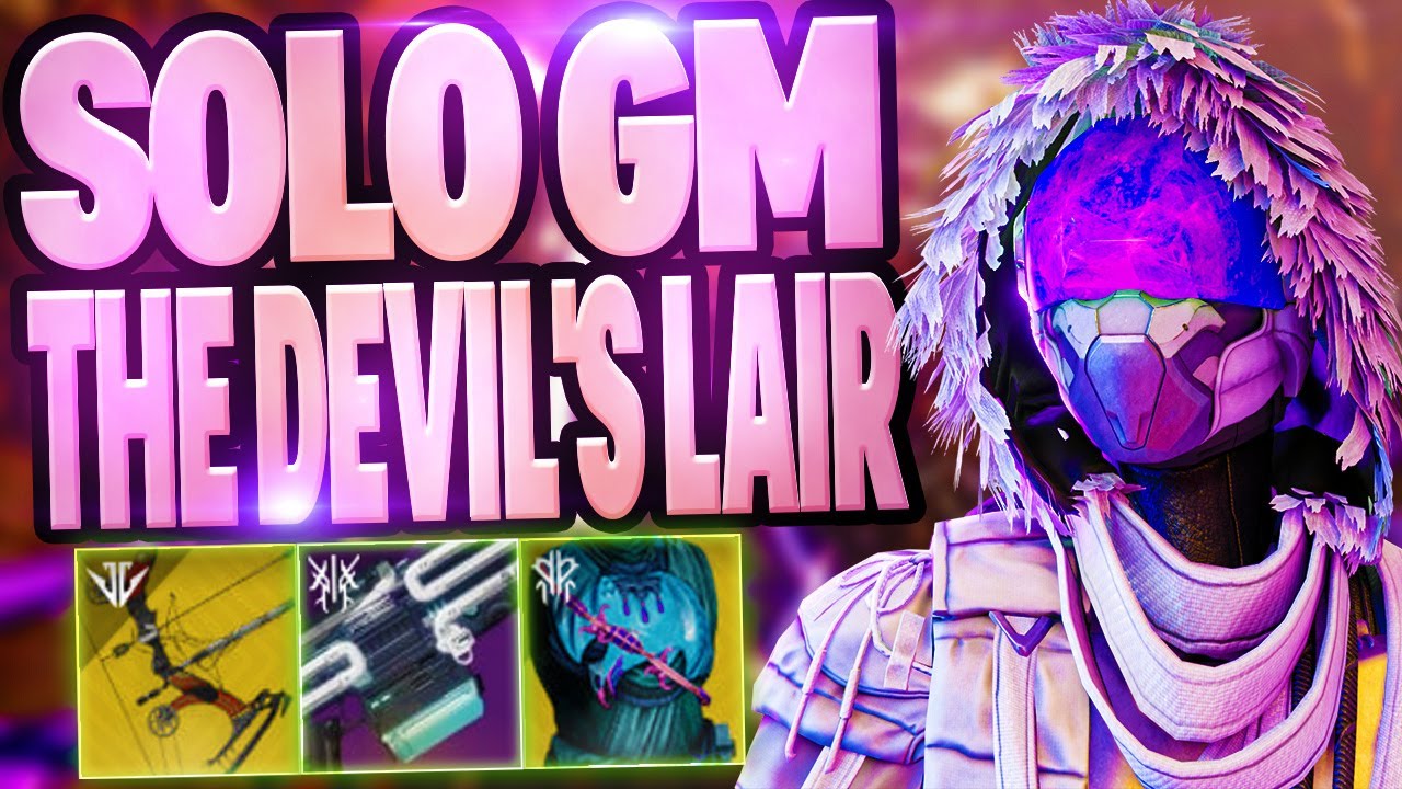 Solo Flawless Grandmaster Nightfall The Devil's Lair (Void Hunter) (Season Of Witch) [Destiny 2]