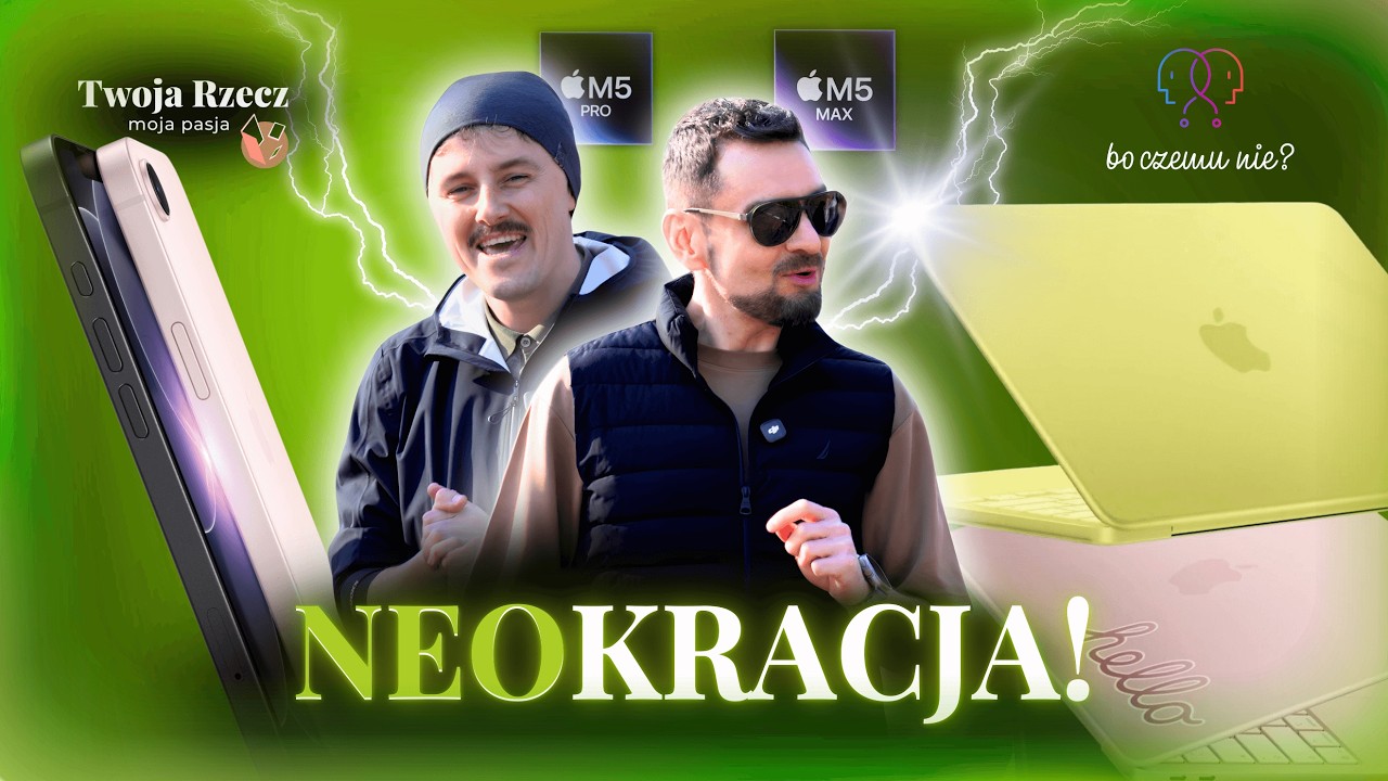 NEOwy MacBook i omawiamy WSZYSTKIE NOWOŚCI Apple 🟢🍏