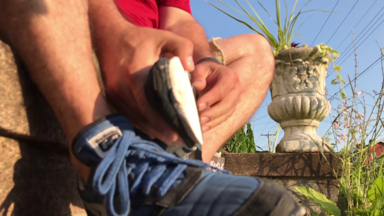 Removing The Loose Sole From My ASICS Onitsuka Tigers Running Shoes