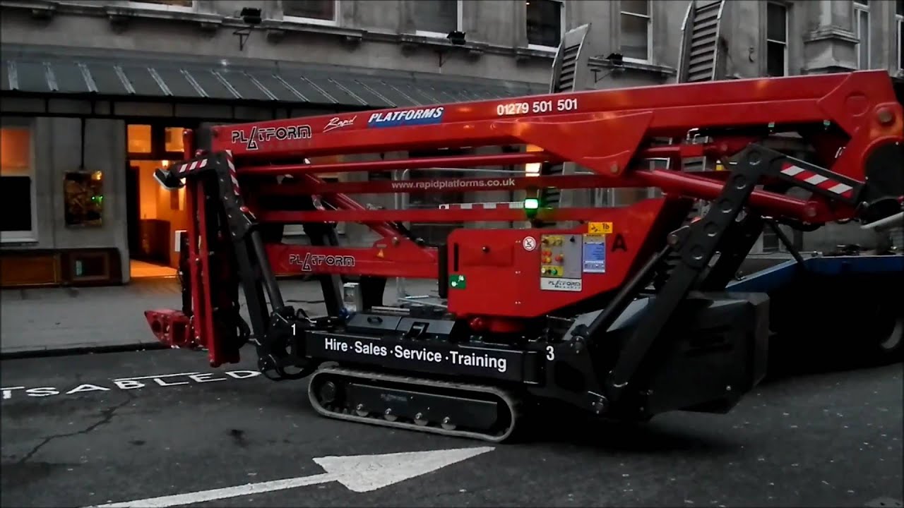 The RQG22 Tracked Access Platform in Action