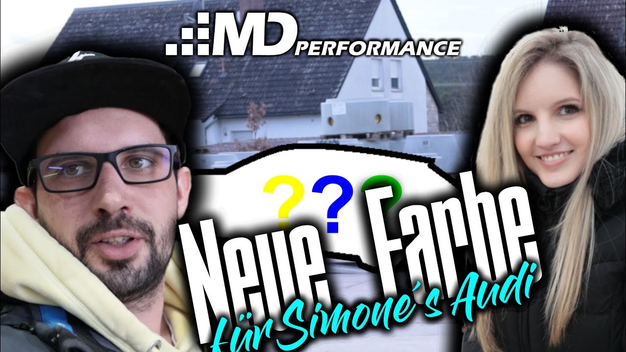 Wir folieren ein Auto - Simone´s A3 bekommt eine neue Farbe