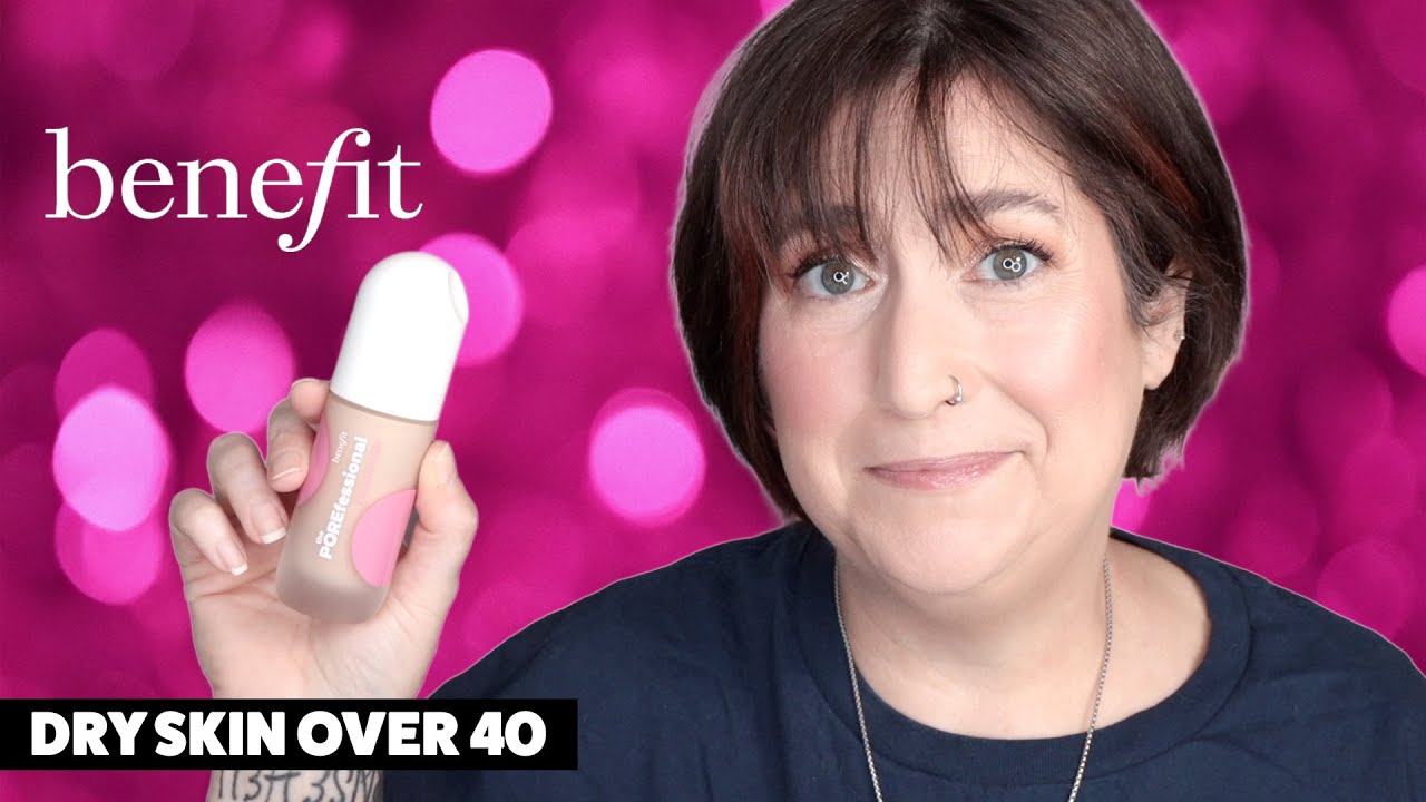 BENEFIT POREFESSIONAL BLURRING & SMOOTHING FOUNDATION | Dry Skin Review & Wear Test