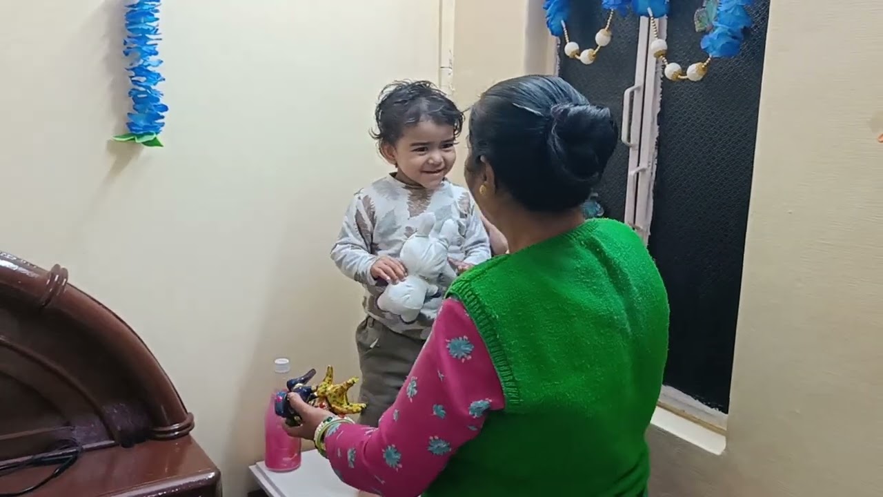 Aaj mai gayi behen ke ghar 👍🙂💜!!Raj mini vlog!!