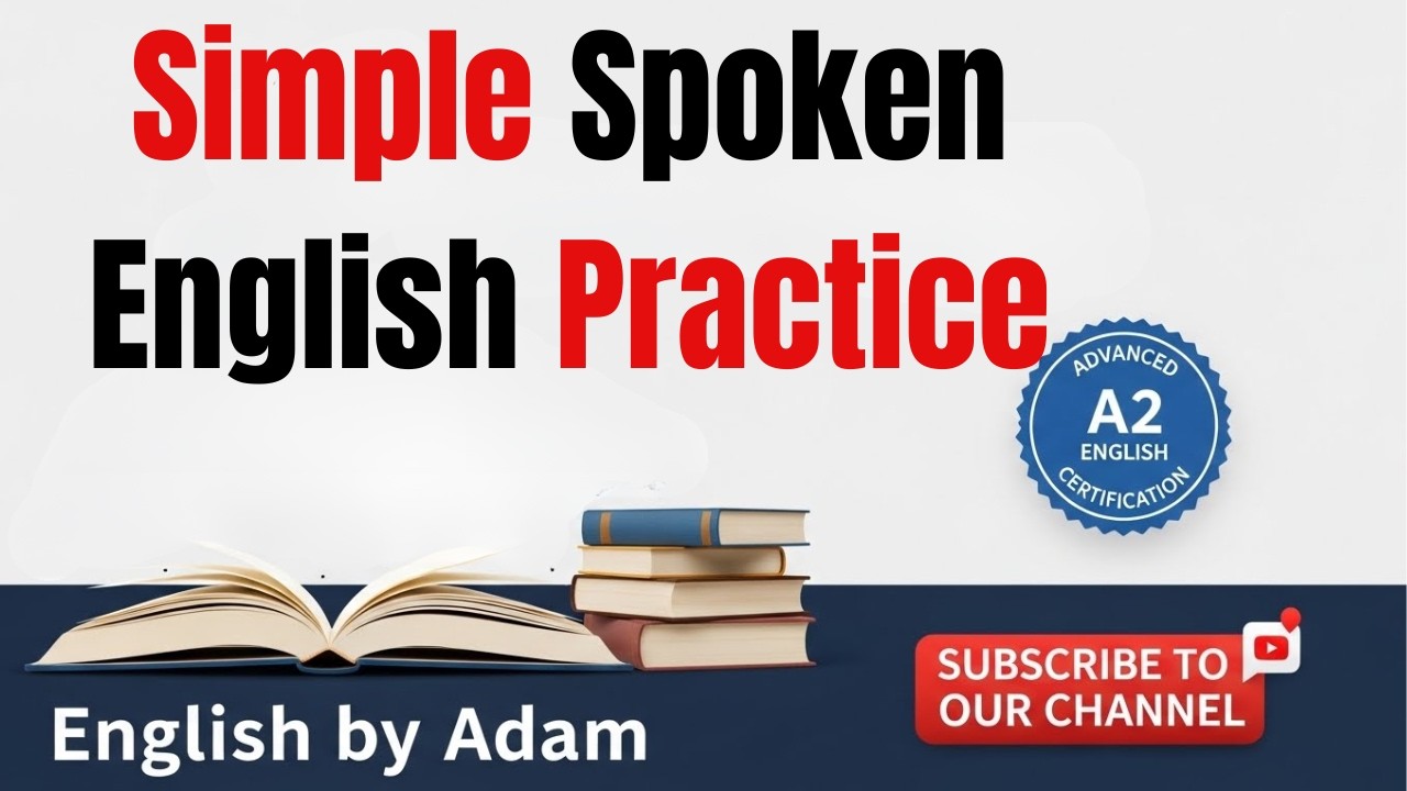 Simple Spoken English Practice| Learn English Easily