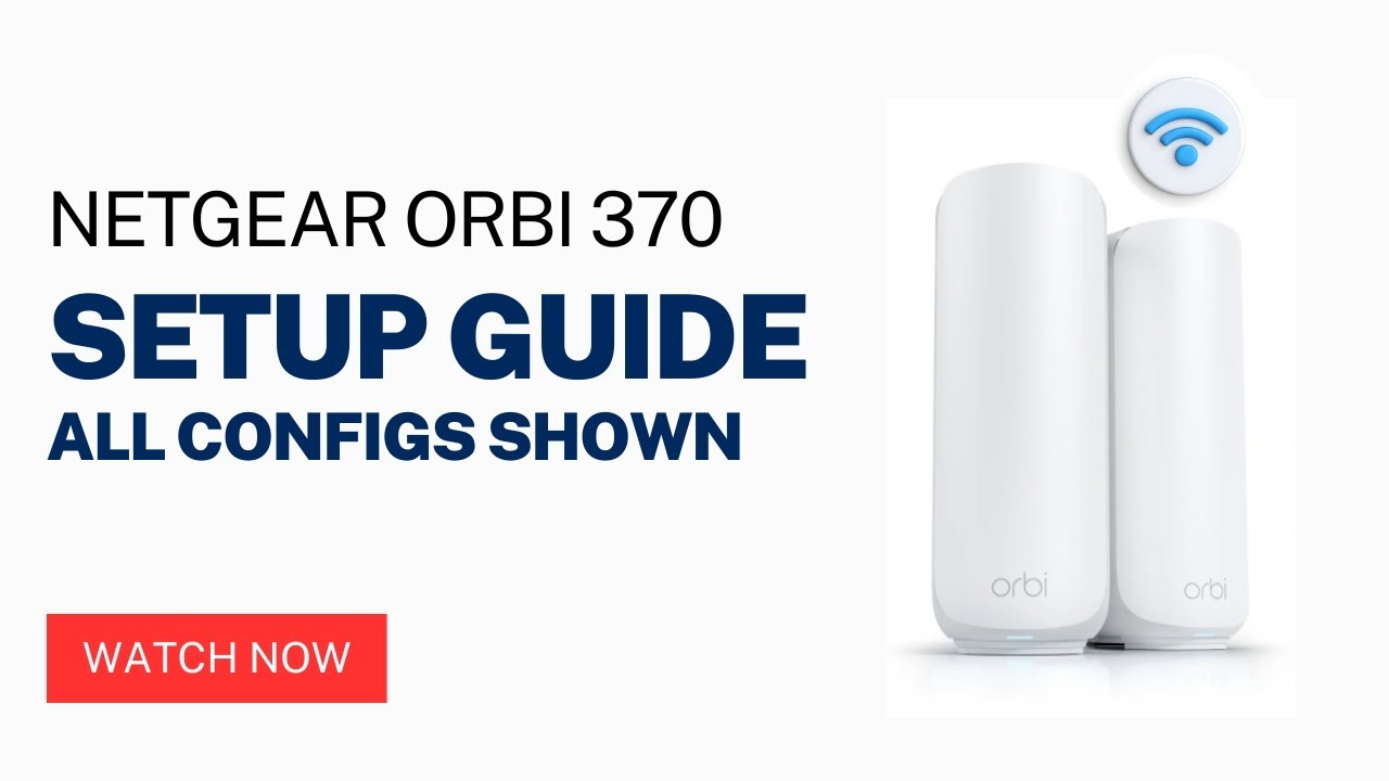 Руководство по настройке NETGEAR ORBI 370 | Полное руководство по установке и настройке (пошаговое)
