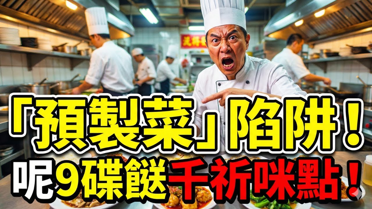 u飲食：畀幾百蚊食「微波爐叮叮飯」？揭秘餐廳唔想你知嘅「預製菜」陷阱！呢9碟餸千祈咪點！