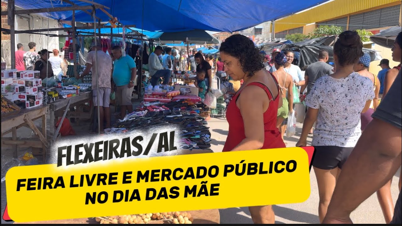VISITA A FEIRA E O MERCADO PÚBLICO DE FLEXEIRAS