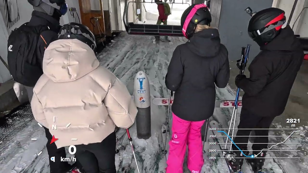 Les 2 Alpes Avril 2024 - piste le Signal 1