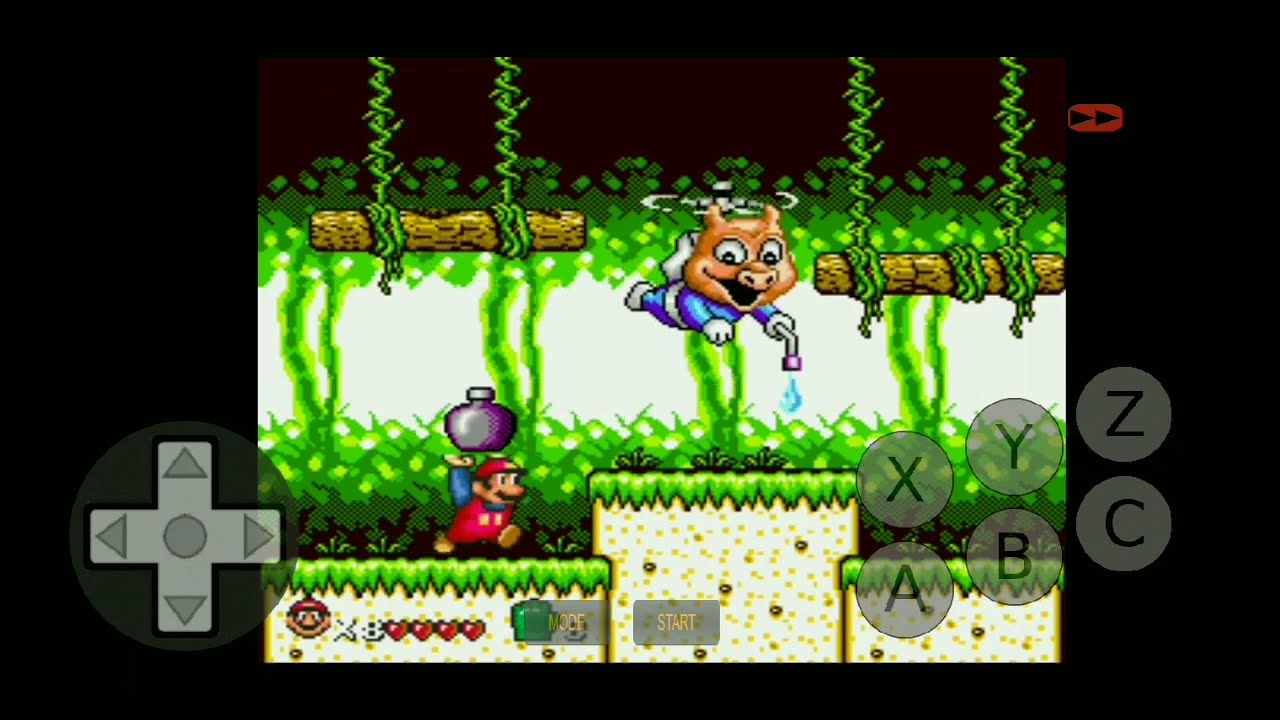 Super Mario World 3: Dumbo's revenge (genesis) all bosses