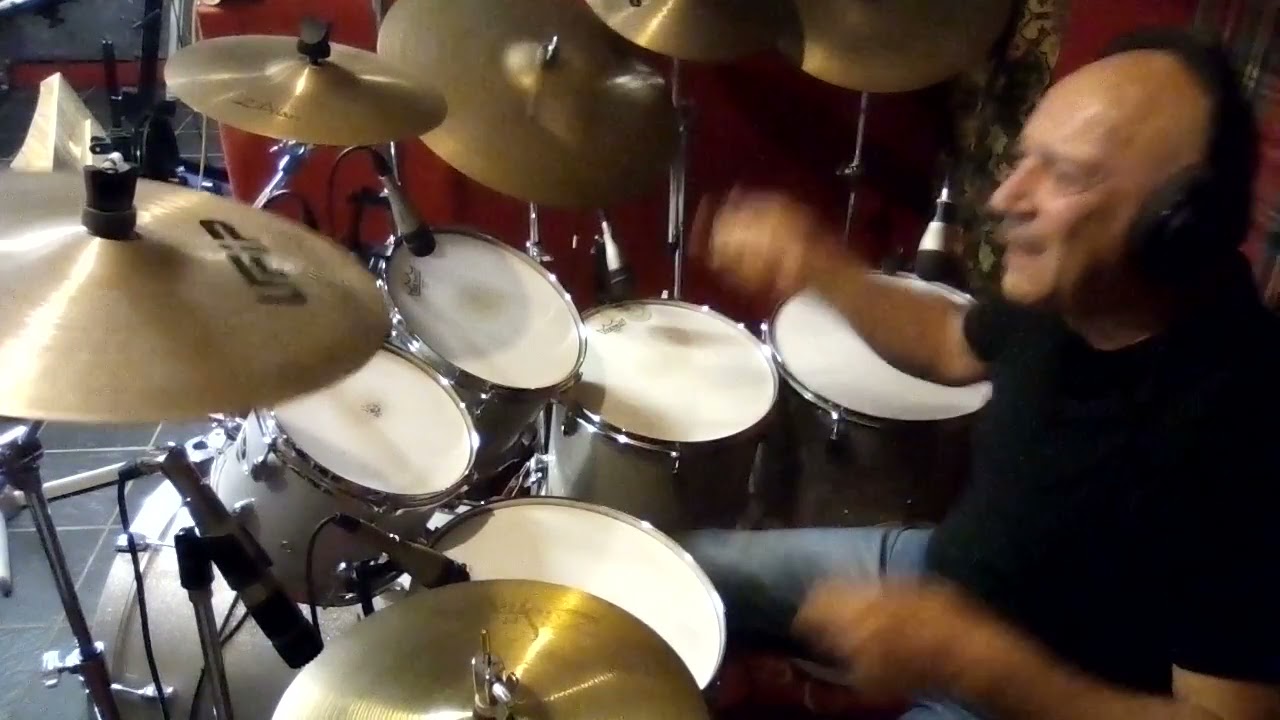 joe cocker  with a little help from my friends drum cover