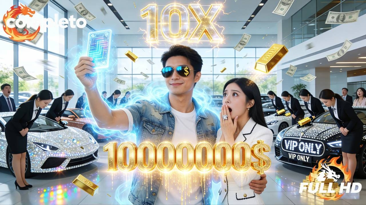 Esposo pobre activa sistema para mimar a su esposa—cada peso vuelve x10, todos quedan impactados.