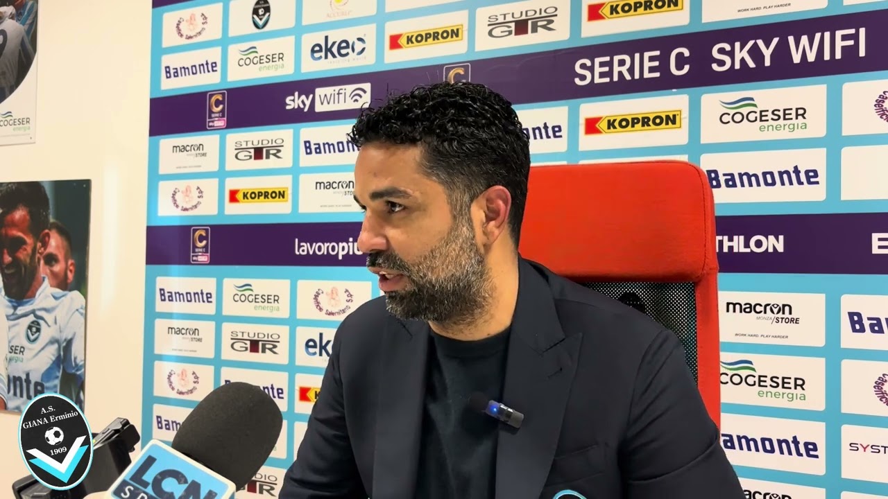 Sala stampa post GIANA-Lecco 0-1