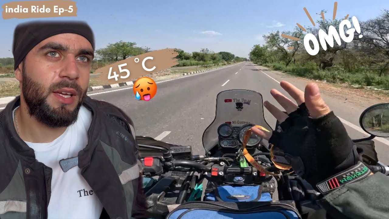 Solo Bike Ride || India In 45 °C || Punjab and it's culture Ep-5 || The Umar